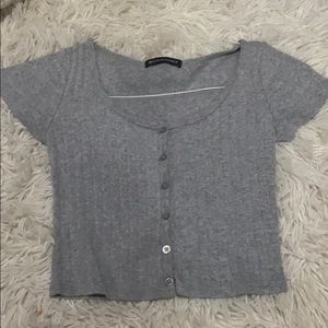 Brandy Melville button down sweater